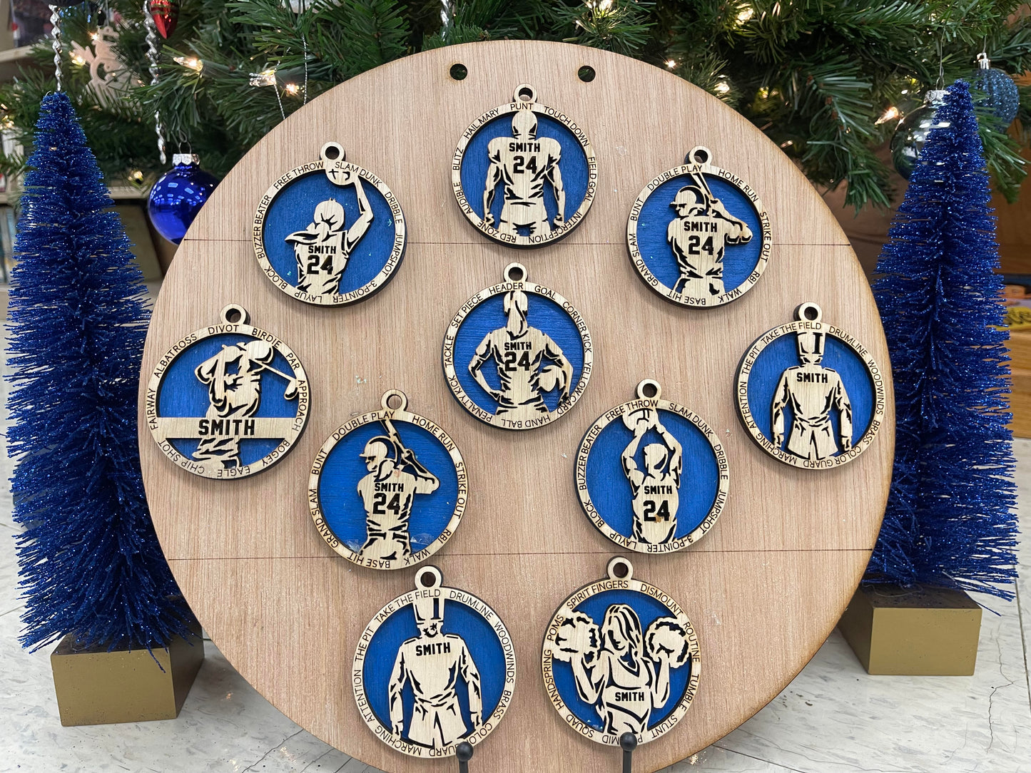 Basketball Player Ornament - Female